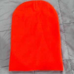 Plain Orange Beanie